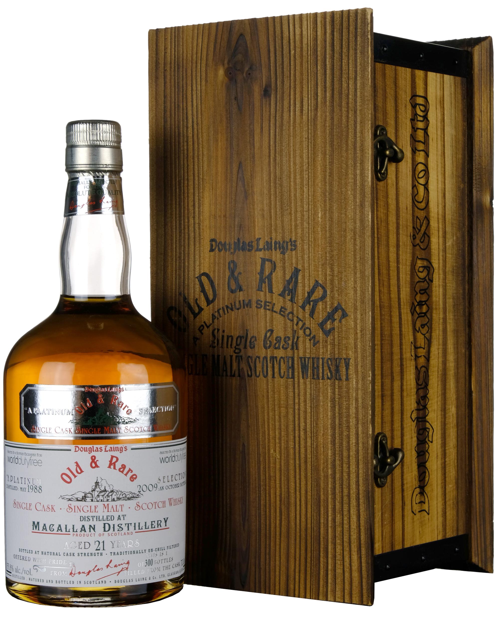 Macallan 1988-2009 | 21 Year Old Douglas Laing Old & Rare Platinum Selection Single Cask