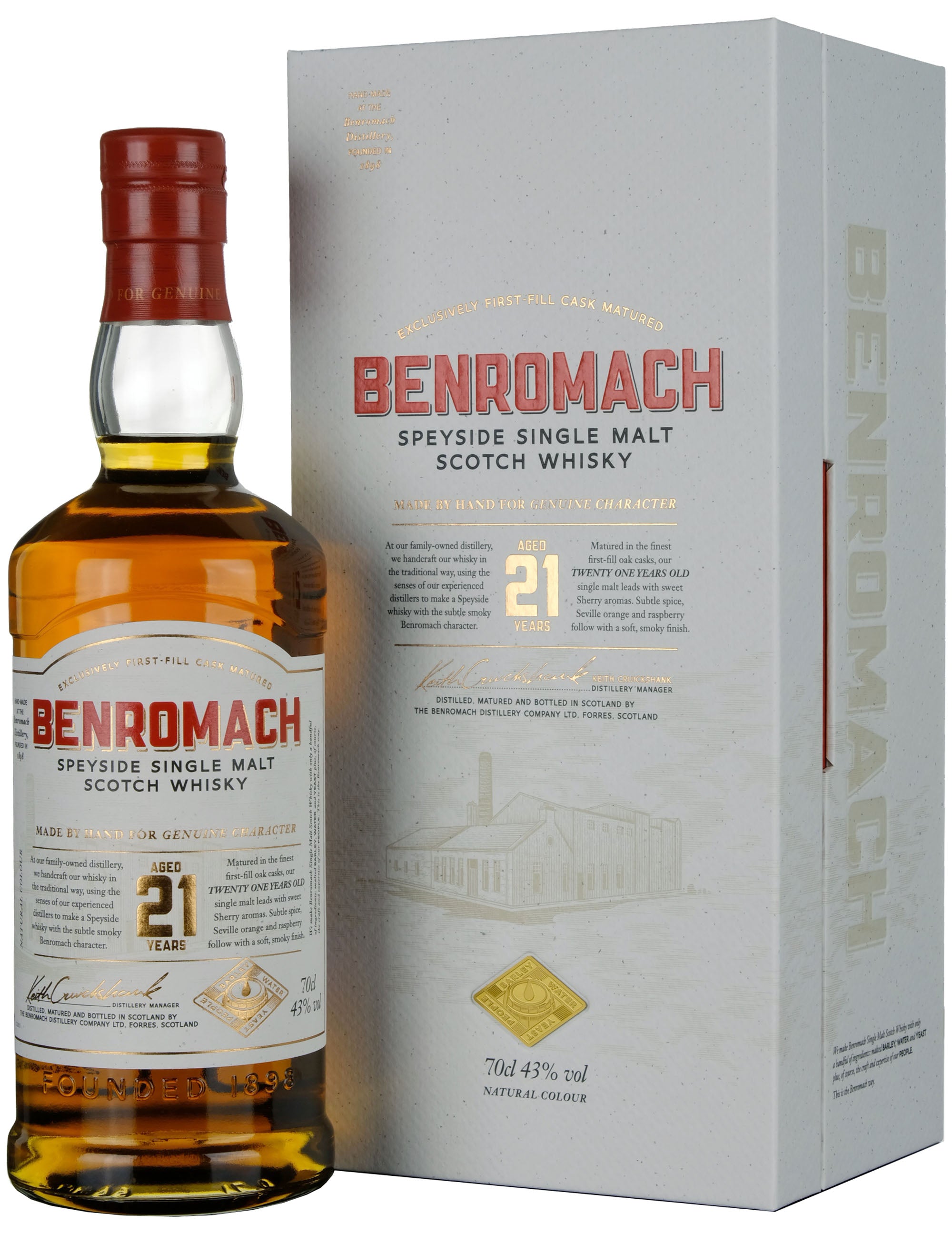 Benromach 21 Year Old