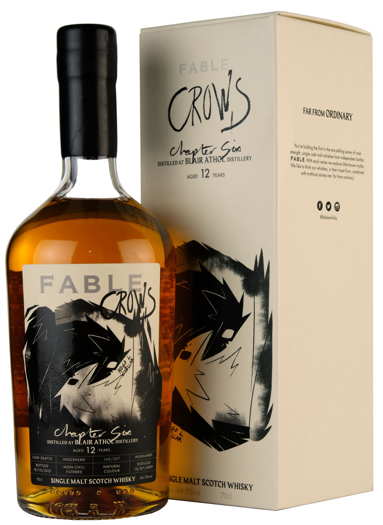 Blair Athol 2009 12 Year Old Fable Crows Whisky Online Shop 6343