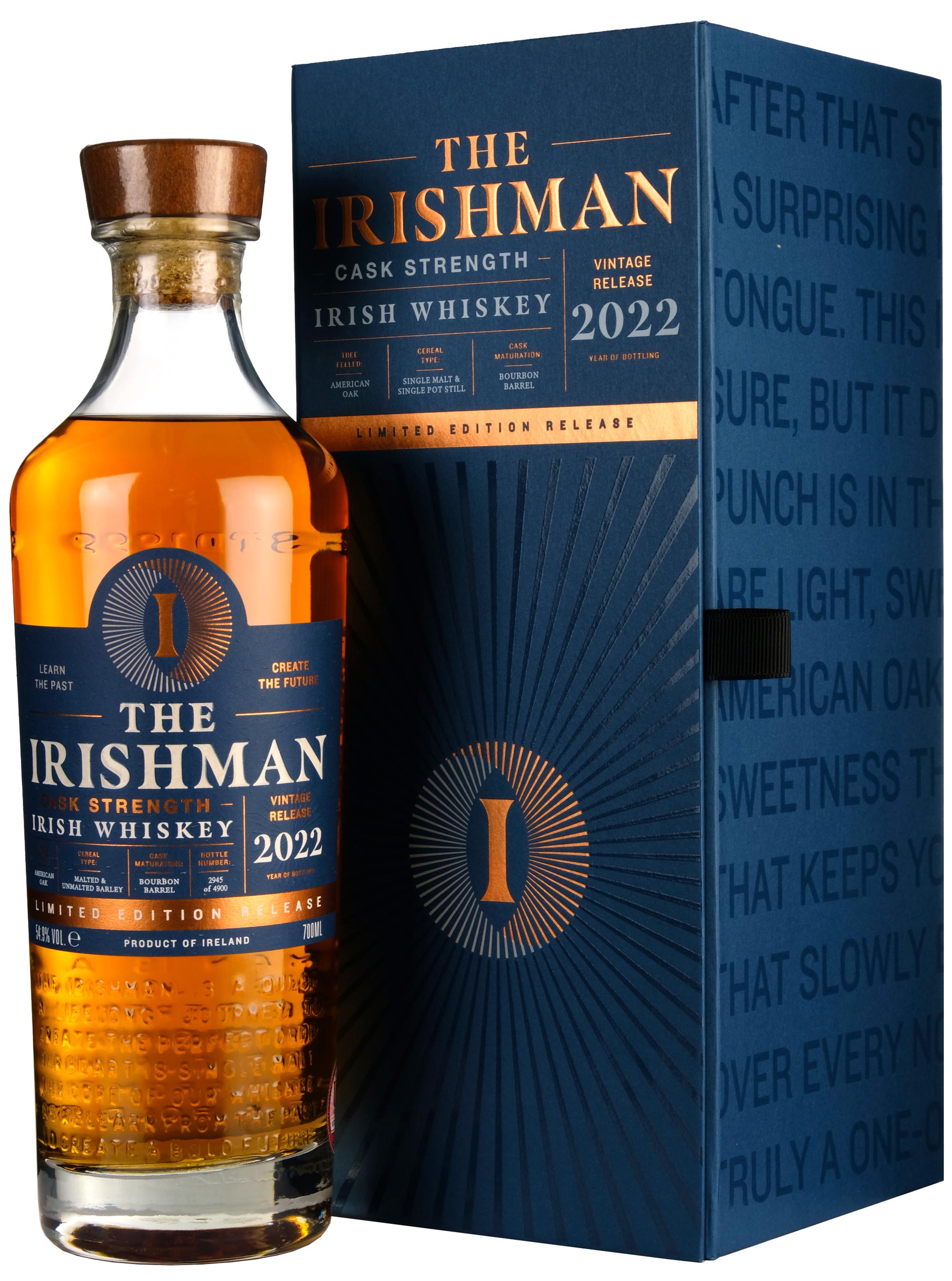 The Irishman Cask Strength Irish Whiskey 2022 Release