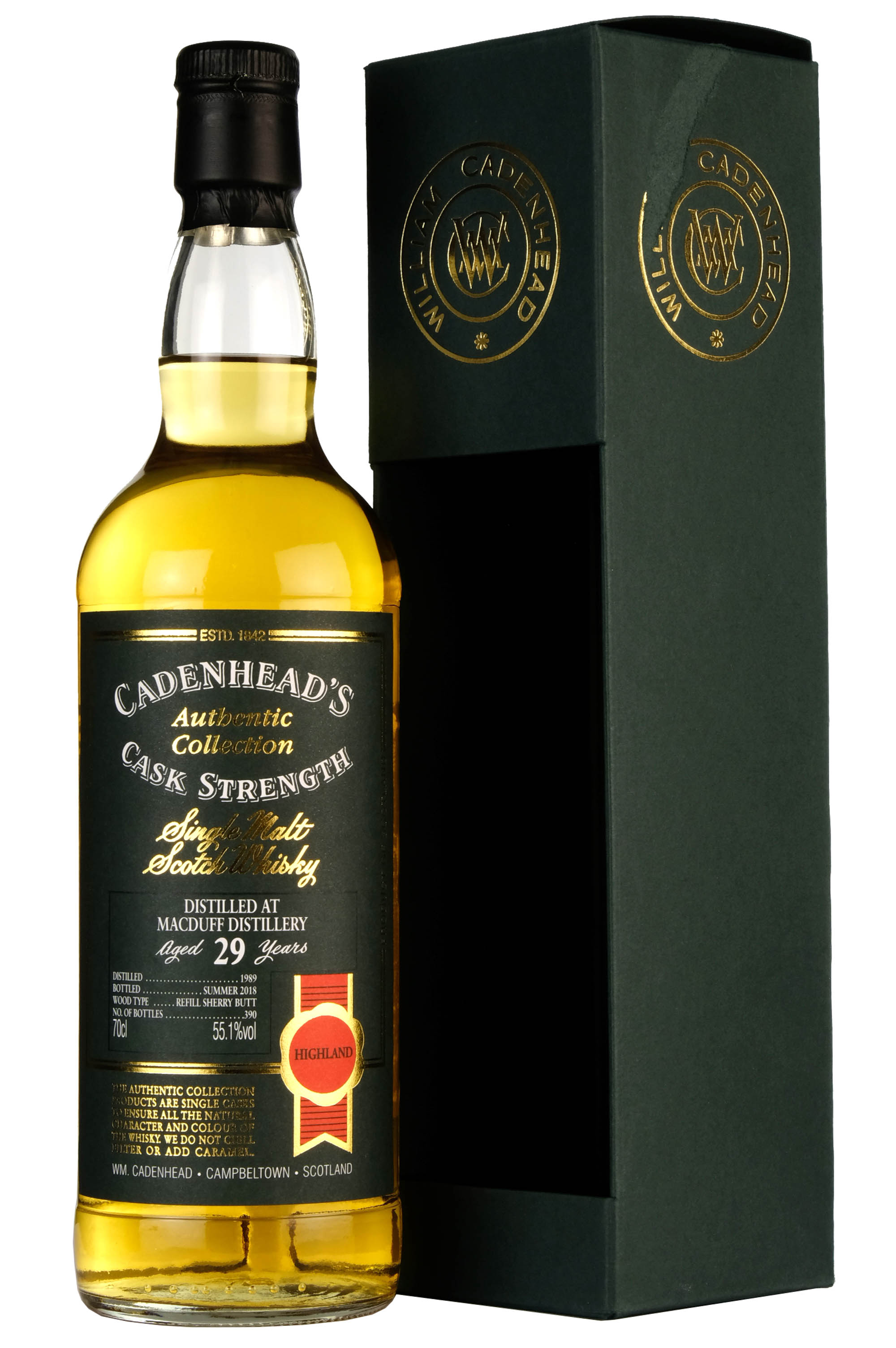 W. M. Cadenhead's Independent Single Malt Whisky Bottlers – Whisky