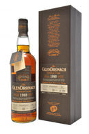 glendronach, 1989, batch, 6, cask, number, 4885, 23, year, old, speyside, single, malt, scotch, whisky, whiskey