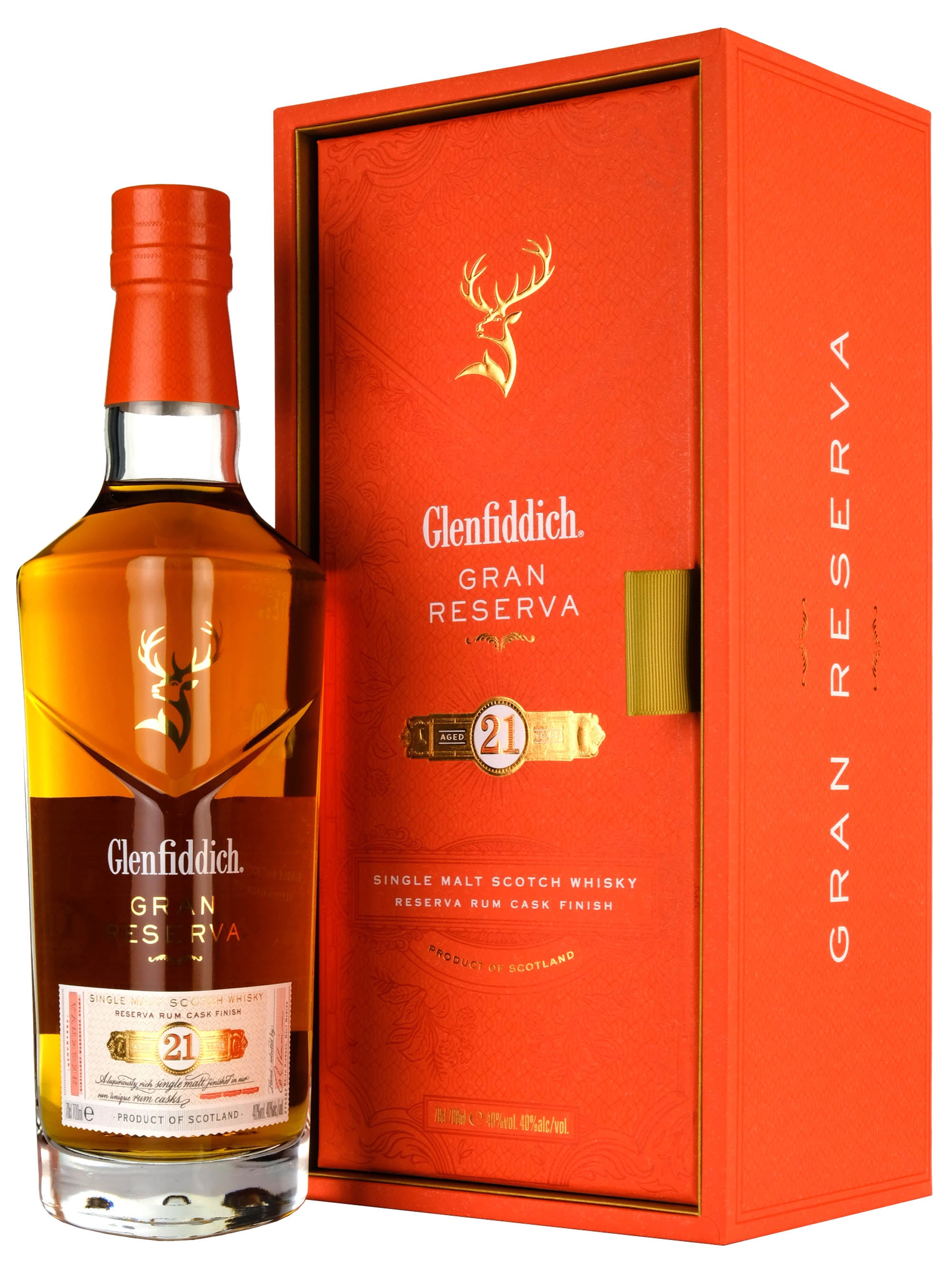 Whisky GLENFIDDICH 21 ans Gran Reserva 40% 70cl